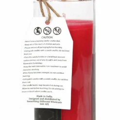 Homeware Gothic Gifts Rose 'Love' Spell Tube Candle