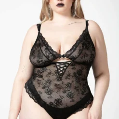 Killstar Sabelina Lace Bodysuit Ladies