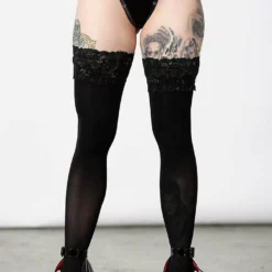 Accessories Killstar Sacred Spirits Velvet Panty Black