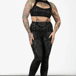 Killstar Searchlight Sports Bra