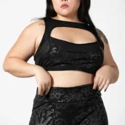 Killstar Searchlight Sports Bra