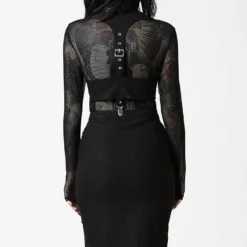 Killstar Sedusa Midi Dress Ladies