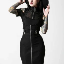 Killstar Sedusa Midi Dress Ladies