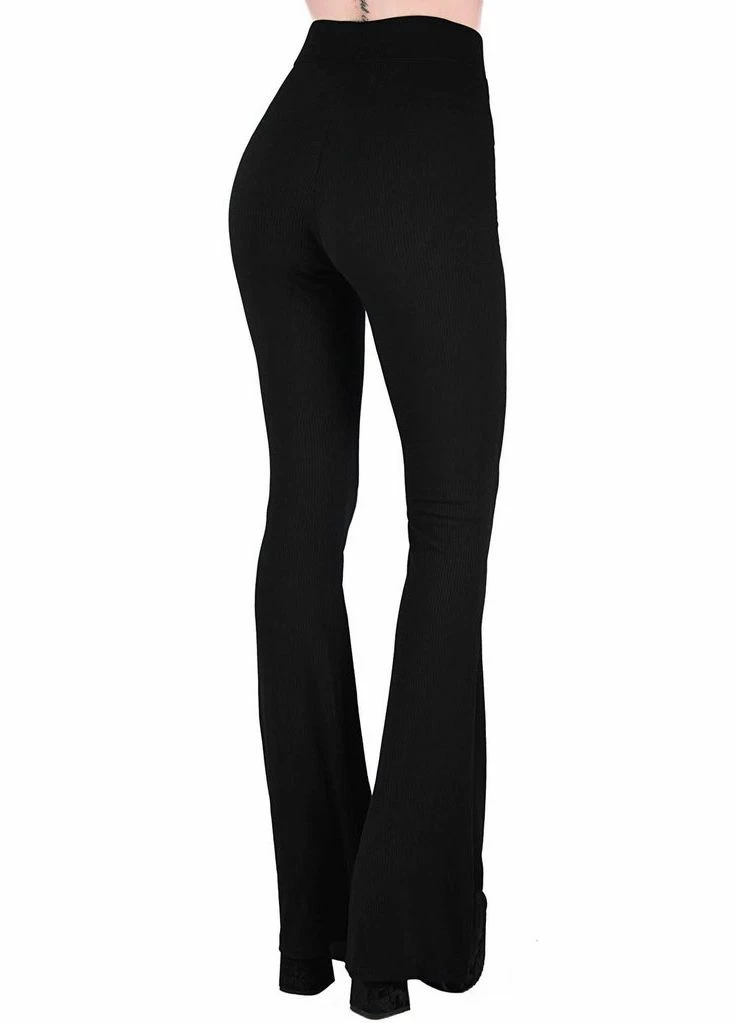 Killstar Plus Size Slo-Burn Bell Bottoms for Women - Stylish & Comfortable Trousers 5 Ladies Killstar Plus Size Slo-Burn Bell Bottoms