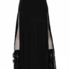 Killstar Snarl Maxi Skirt With High Slits