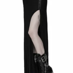 Killstar Snarl Maxi Skirt With High Slits