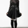Killstar Space Wave Mini Skirt Ladies