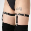 Killstar Star Strapped Garters