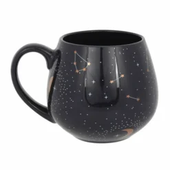 Gothic Gifts Purple Constellation Rounded Mug Homeware