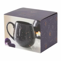 Gothic Gifts Purple Constellation Rounded Mug Homeware