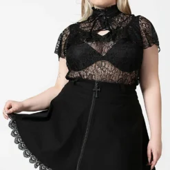 Ladies Killstar Sylvia Lace Top