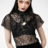 Ladies Killstar Sylvia Lace Top