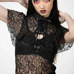 Ladies Killstar Sylvia Lace Top