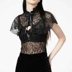 Ladies Killstar Sylvia Lace Top