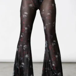 Killstar Spirala Mesh Bell Bottoms New Arrivals