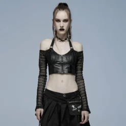 Punk Rave Velika Crop Top Ladies
