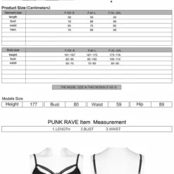 Punk Rave Edana Vest Top Ladies