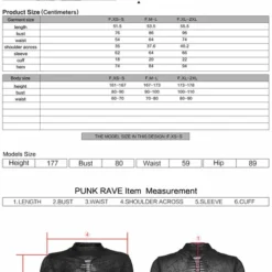 Ladies Punk Rave Naenia Shirt Black