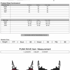 Punk Rave Gehenna Cami Top