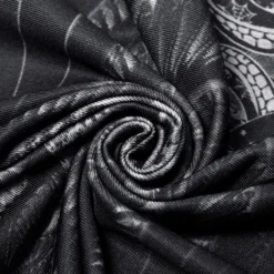 Punk Rave Inclementia Top Black / Gray Ladies