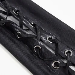 Punk Rave Inclementia Top Black / Gray Ladies