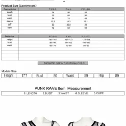 Ladies Punk Rave Plaid Punk Top Black