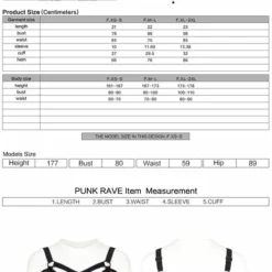 Punk Rave Elantra Top Black / Yellow