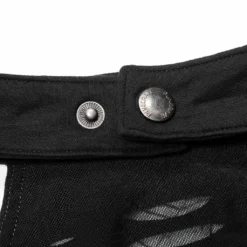 Ladies Punk Rave Jocasta Vest Black