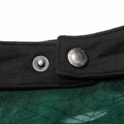 Punk Rave Jocasta Vest Top Green And Black Ladies