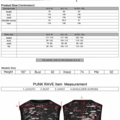 Punk Rave Vesper Sleeveless T-Shirt Black / Red