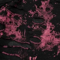 Punk Rave Vesper Sleeveless T-Shirt Black / Red