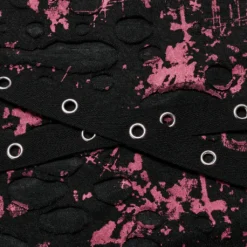 Punk Rave Vesper Sleeveless T-Shirt Black / Red