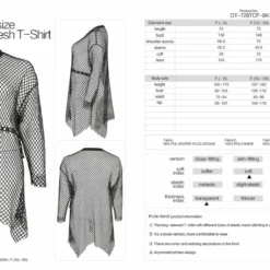 New Arrivals Punk Rave Harlow Mesh Top