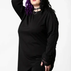 Killstar Thaddeus Asymmetric Top Ladies