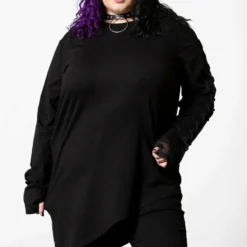 Killstar Thaddeus Asymmetric Top Ladies