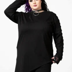 Killstar Thaddeus Asymmetric Top Ladies