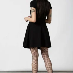 Ladies Killstar Tied Up Skater Dress