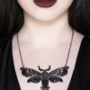 Killstar Tinea Morte Necklace - Silver Accessories
