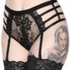 Accessories Killstar Tortured Souls Panty Black