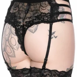 Accessories Killstar Tortured Souls Panty Black