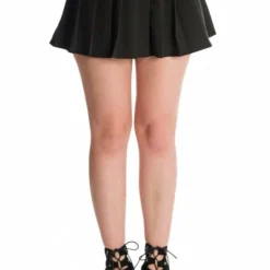 Banned Apparel Ladies Banned Lethia Pleated Mini Skirt