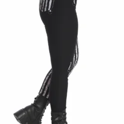 Banned Apparel Banned Spooky Night Walks Half And Half Trousers