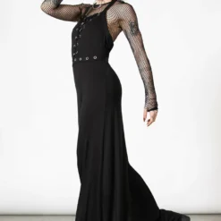 Killstar Tristania Maxi Halter Dress