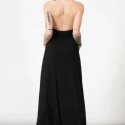 Killstar Tristania Maxi Halter Dress