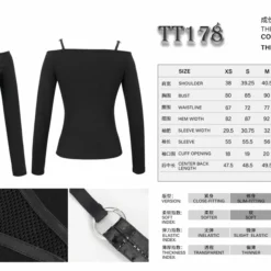 Ladies Devil Fashion Ezra Long Sleeve Top