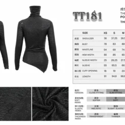 Ladies Devil Fashion Claudette Turtleneck Top