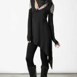 Ladies Killstar Turbulent Transit Asymmetric Top