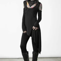 Ladies Killstar Turbulent Transit Asymmetric Top
