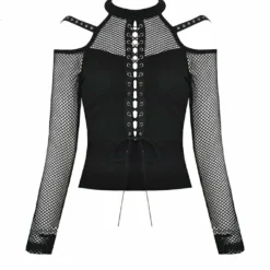 Dark In Love Sarai Cold Shoulder Top Ladies