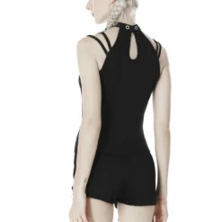 Ladies Dark In Love Enya Pentagram Top